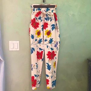 New York & Company Cute Chic Floral Pantsuit